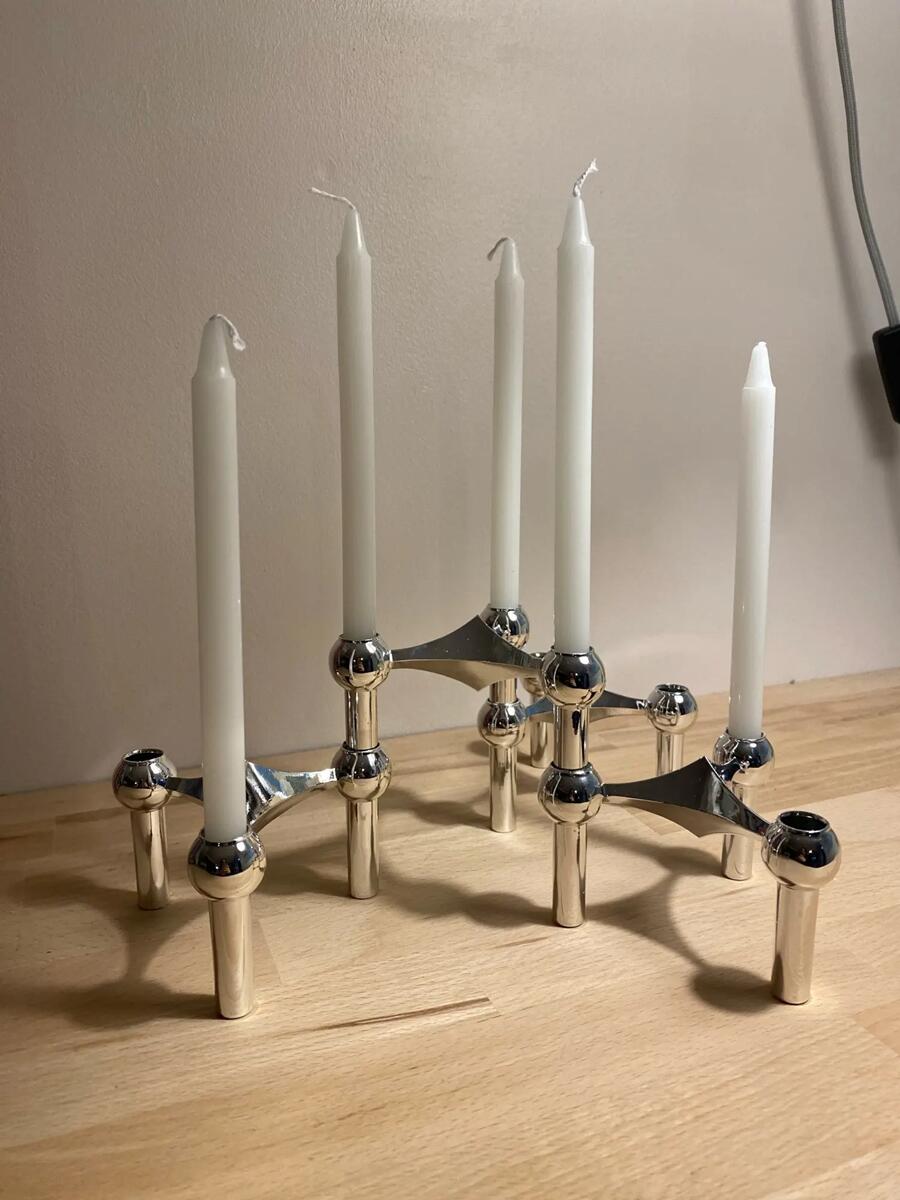 Candle Quotes - Metal Candle Holder Nordic Molecular Structure