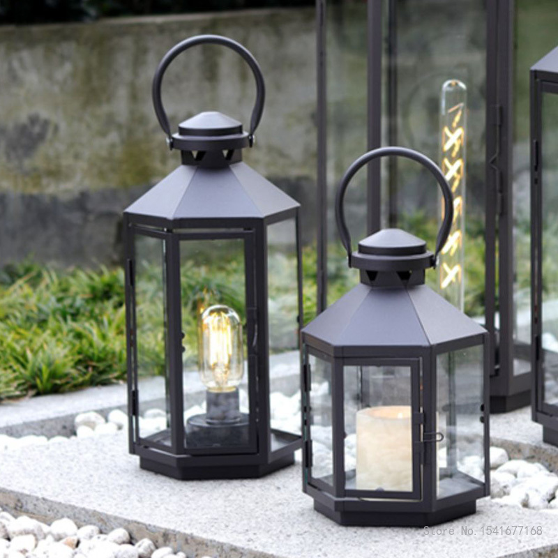 Bắc Âu Ngoài Trời Kính Chống G - đánh giá và giá Candle Quotes