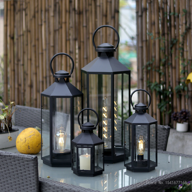 Bắc Âu Ngoài Trời Kính Chống G - đánh giá và giá Candle Quotes