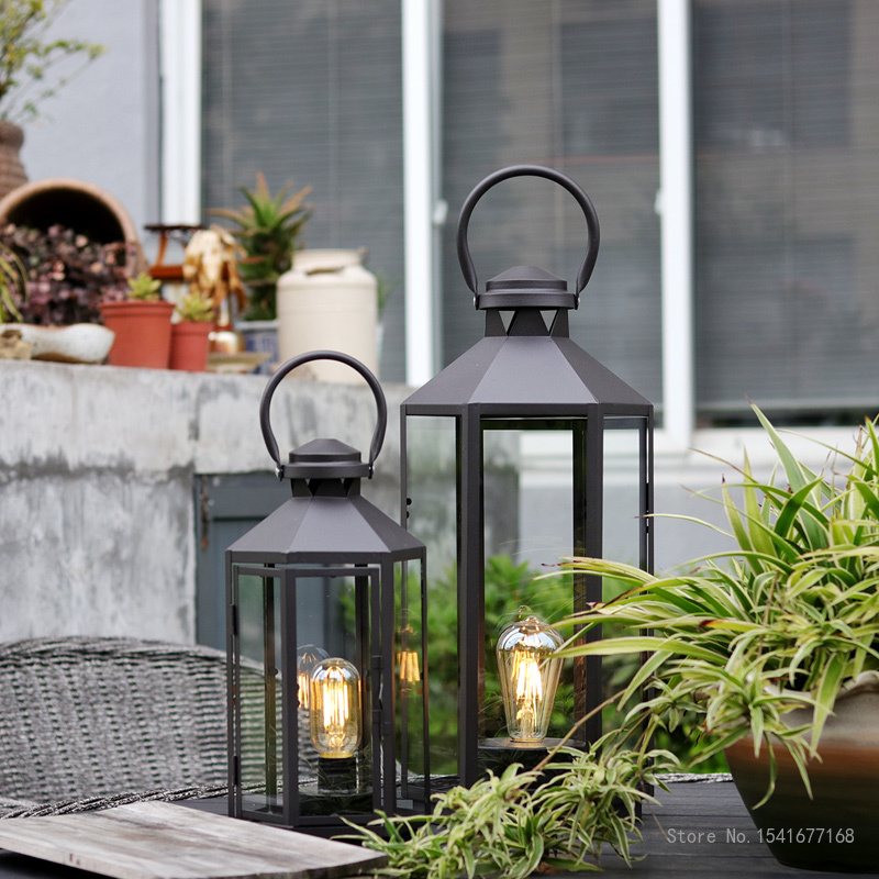 Bắc Âu Ngoài Trời Kính Chống G - đánh giá và giá Candle Quotes
