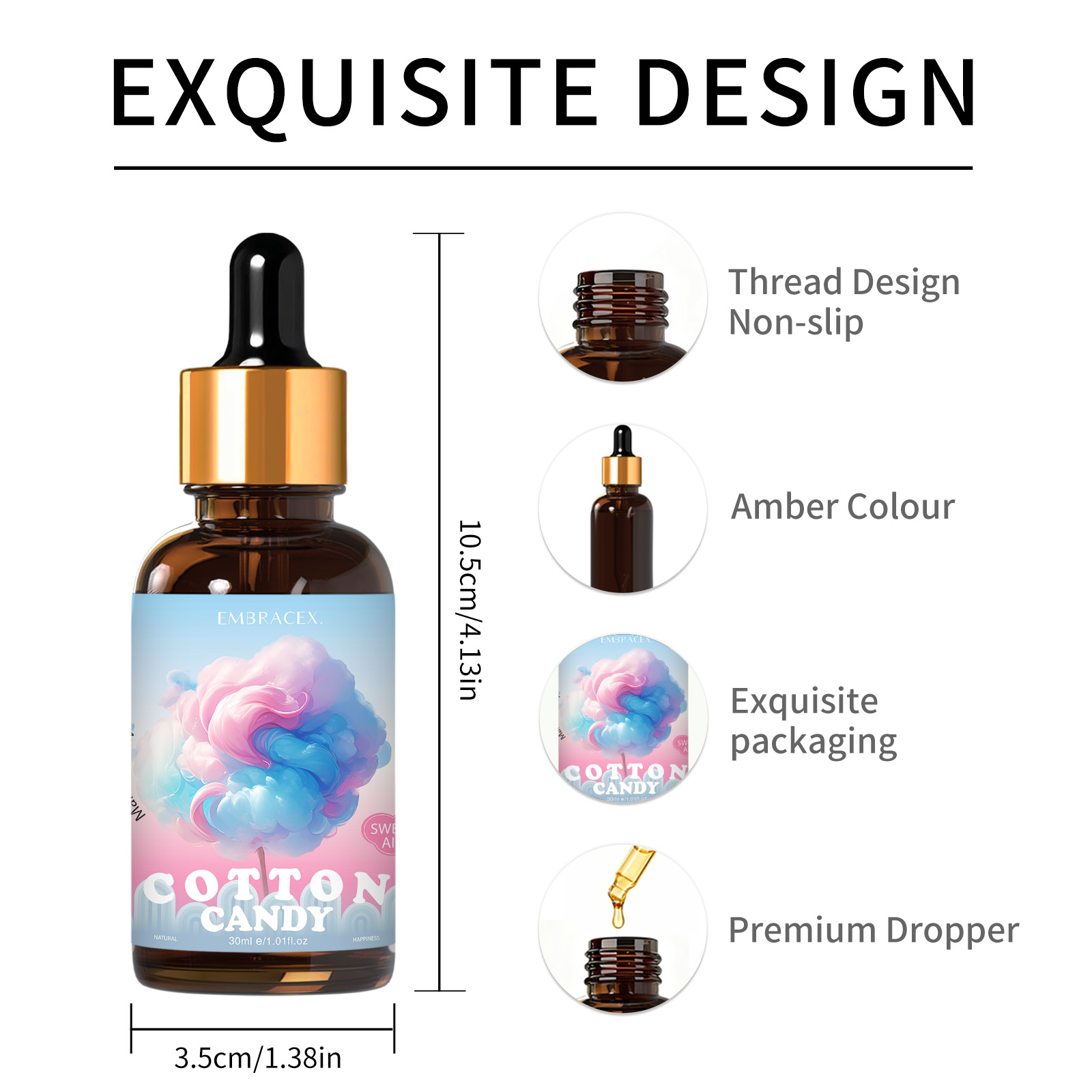 30ml Cotton Candy Fragrance Oi - đánh giá và giá Candle Fragrance Supplies