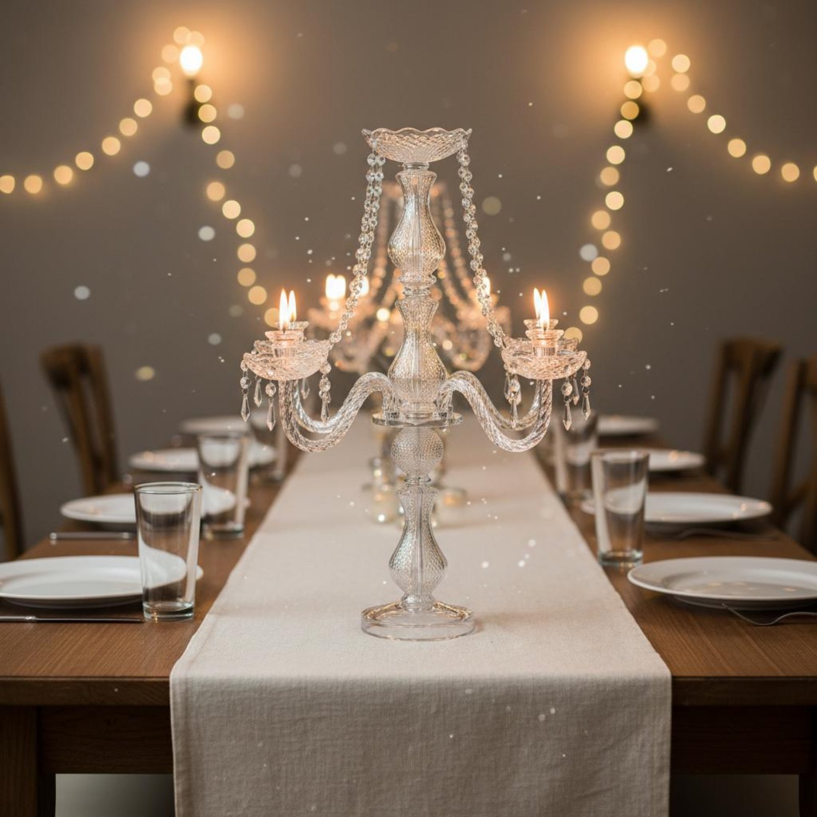 Crystal Candelabra Elegant Wed - đánh giá và giá Candle Quotes