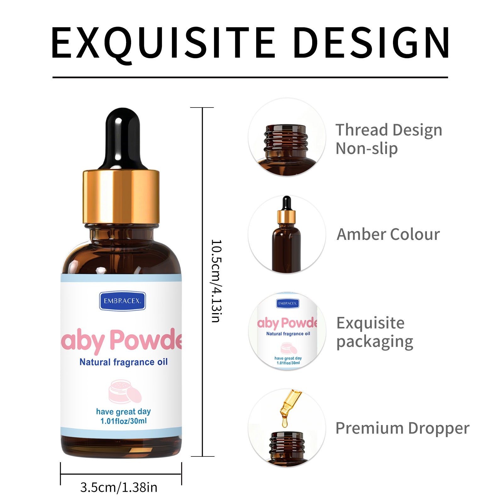 30ml Baby Powder Essential Oil - đánh giá và giá Candle Fragrance Supplies