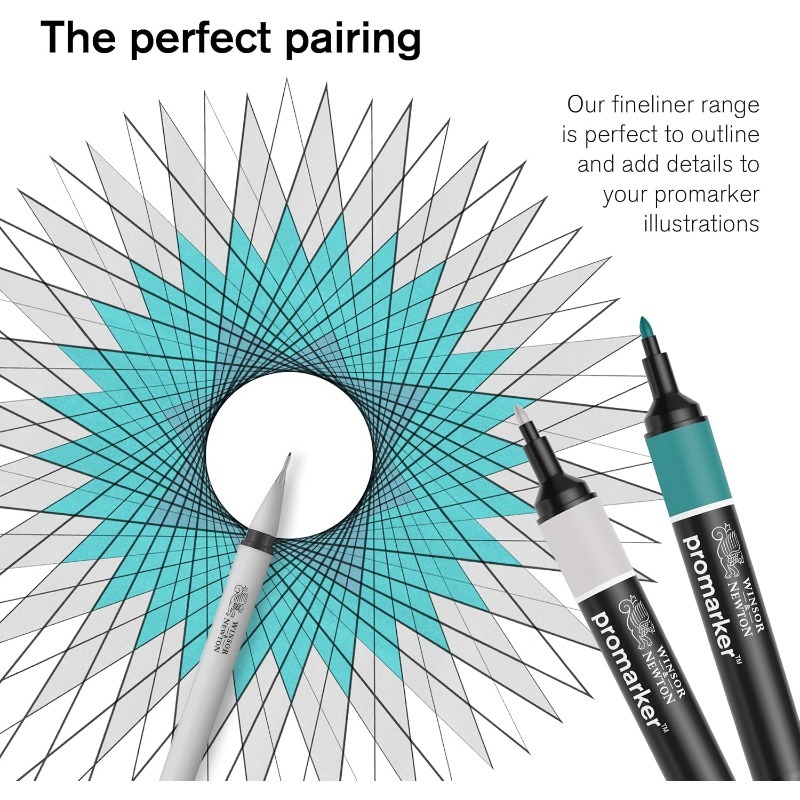 Winsor & Newton Professional C - đánh giá và giá Copic Marker Sketch
