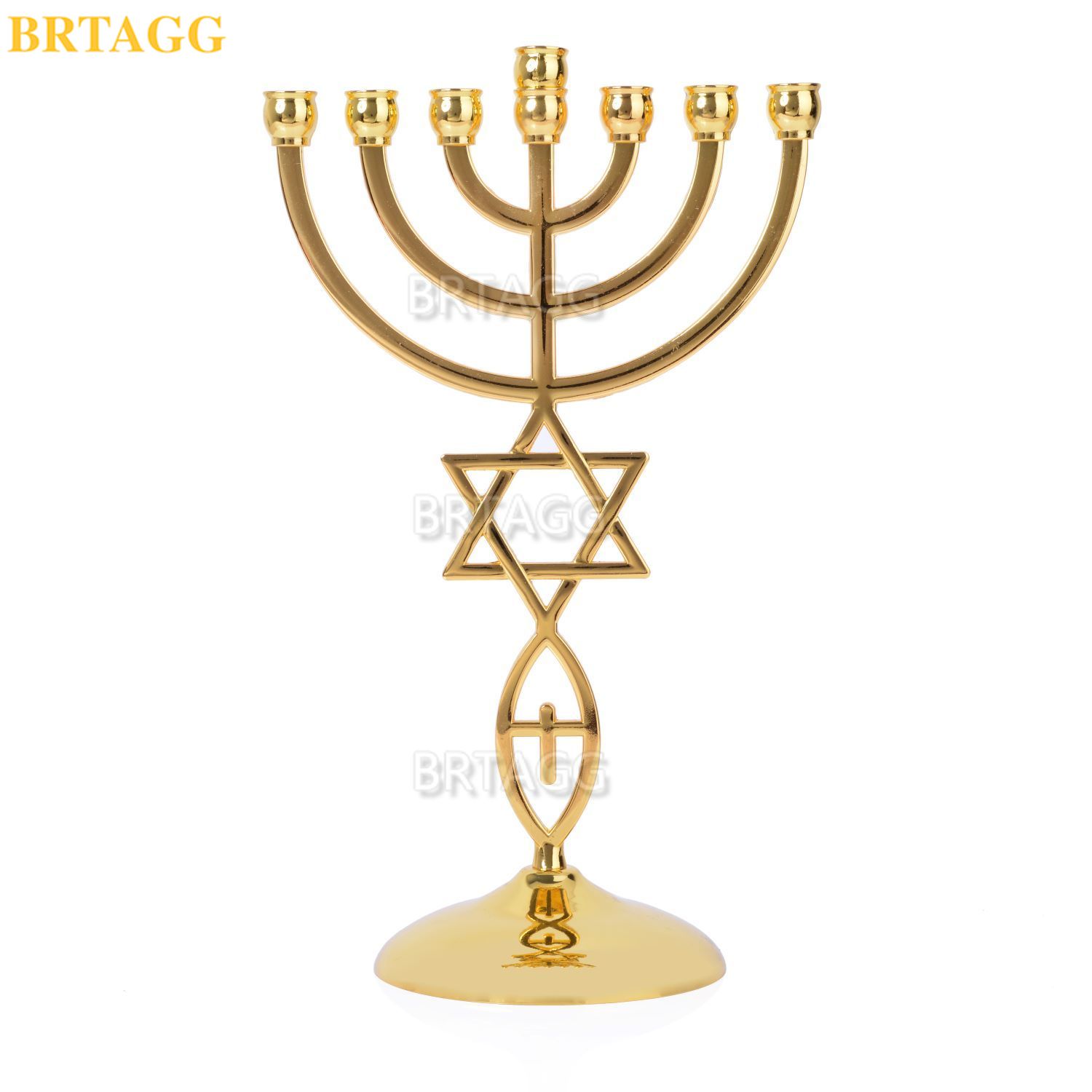 BRTAGG Menorah, 7 Chi Do Thái  - đánh giá và giá Candle Quotes