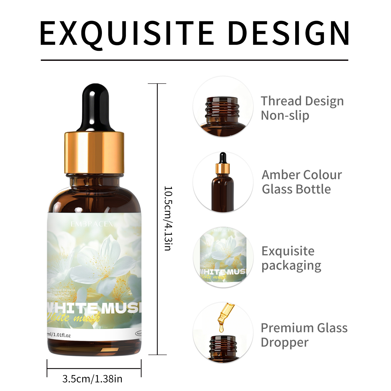 30ml White Musk Fragrance Oils - đánh giá và giá Candle Fragrance Supplies